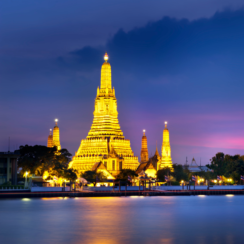 Vietnã e Tailândia durante 11 Dias de Encantamento e Exploração