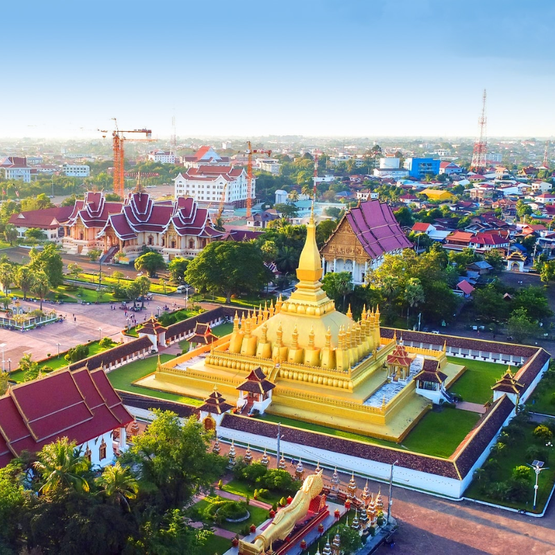 Triângulo Dourado da Indochina em 10 Dias Camboja Vietnã e Laos