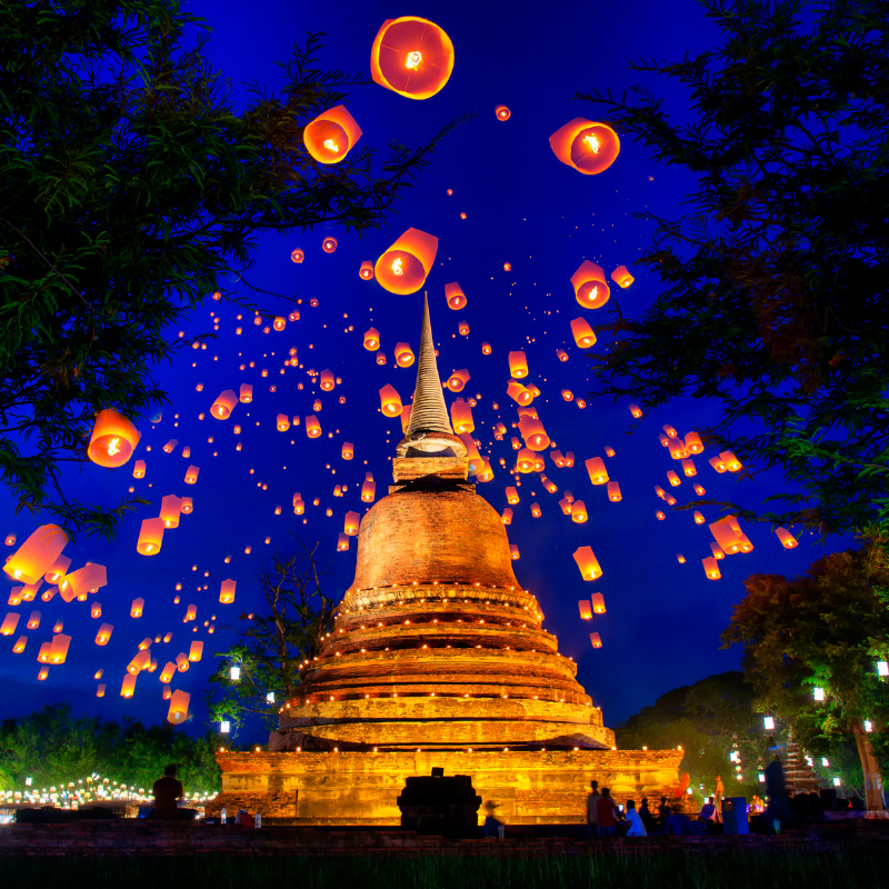 Pacote Completo de 18 Dias pelo Vietnã Camboja e Tailândia